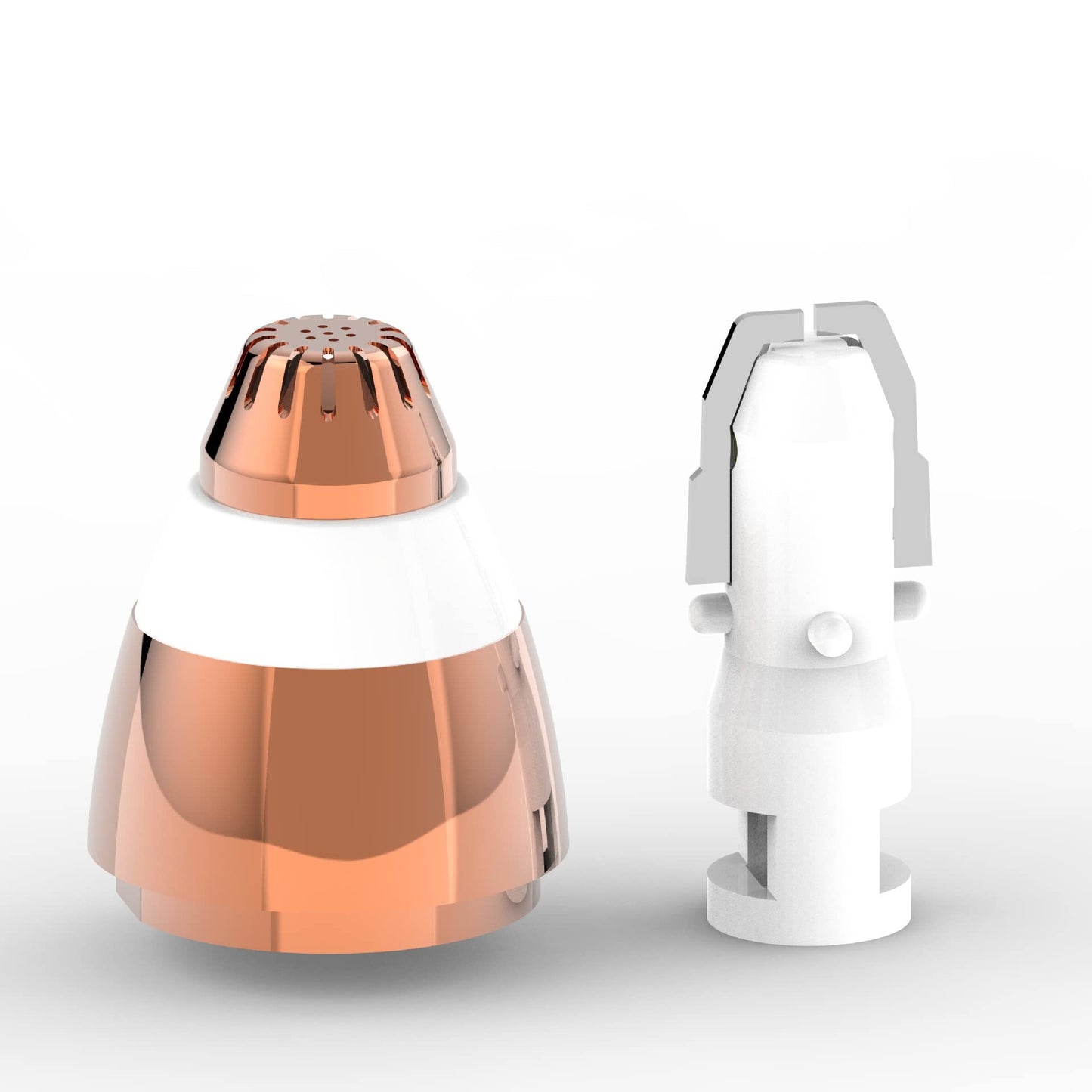 For Finishing Touch Flawless Brows Eyebrow Pencil Hair Remover Replacement Head,As Seen On TV,Upgraded 18K Gold With Cleaning Brush (18K-Gold-8pcs)