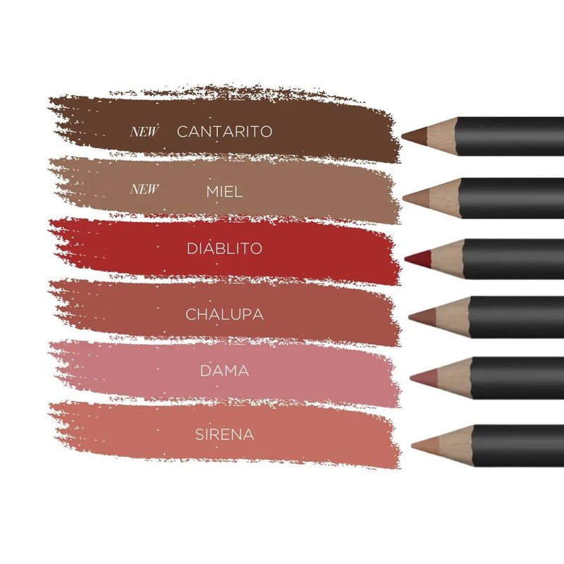 Araceli Beauty Lip Liner Pencil - Lip Liner for Precise Definition - Smooth, Creamy Texture, Vegan, Cruelty-Free Formula for All-Day Wear (Diablito)