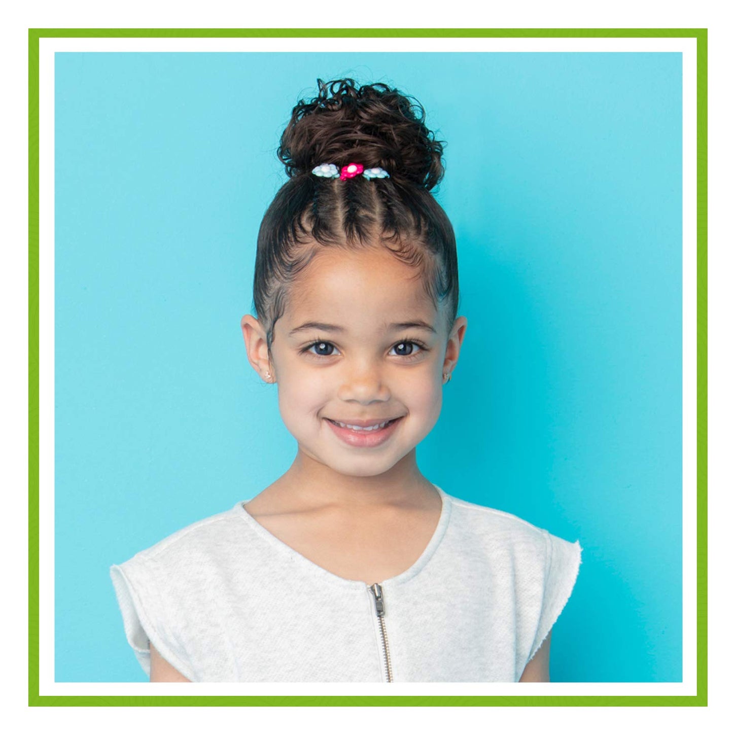 Just For Me Curl Peace Smoothing Ponytail & Edge Control (3 Pack) - Finishes & Holds, Contains Flaxseed, Avocado Oil & Black Castor Oil, 5 oz