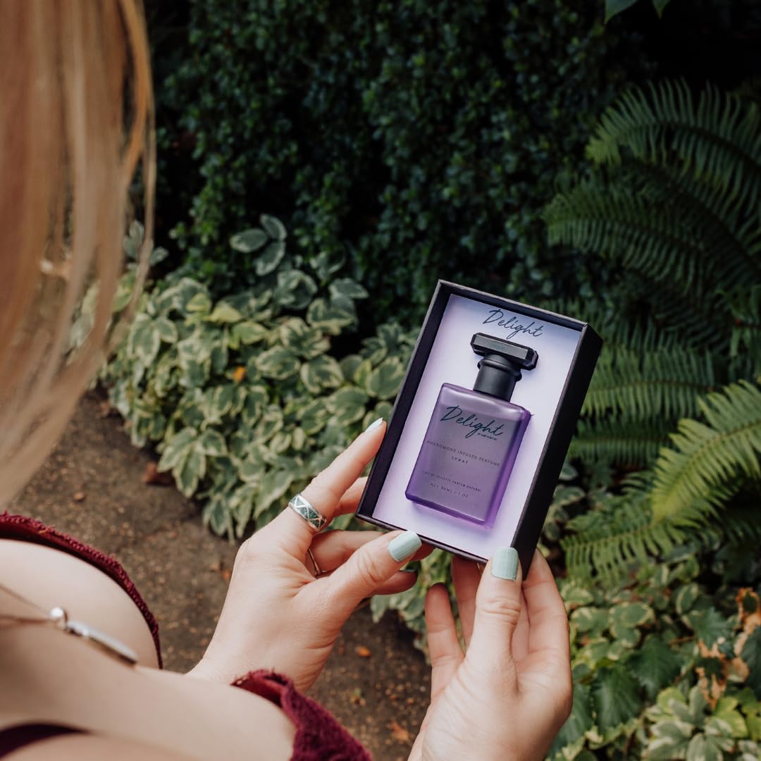 Delight Pheromone Infused Perfume for Women - Captivating Scent with Alluring Benefits | 1.7 oz Spray