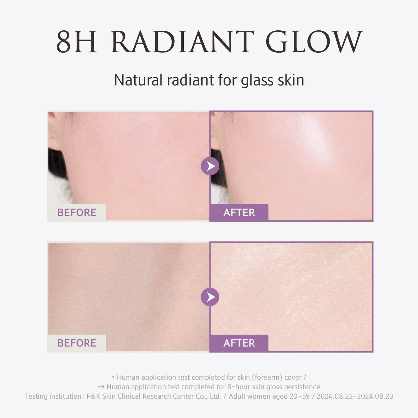 YUNJAC Skin Perfecting Glow Prep Base (1.01 fl oz) – Lightweight Primer with Niacinamide, Vitamin E & Fermented Green Tea, Silicone-Free Formula for Smooth, Radiant, and Long-Lasting Skin Finish