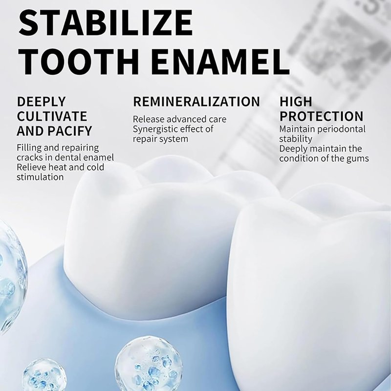 Ayzololo 7.5% Hydroxyapatite Toothpaste for Advanced Enamel Protection,Appropriate for Sensitive Teeth,Gentle and Effective Formula,Fresh Mint (Pack of 1)