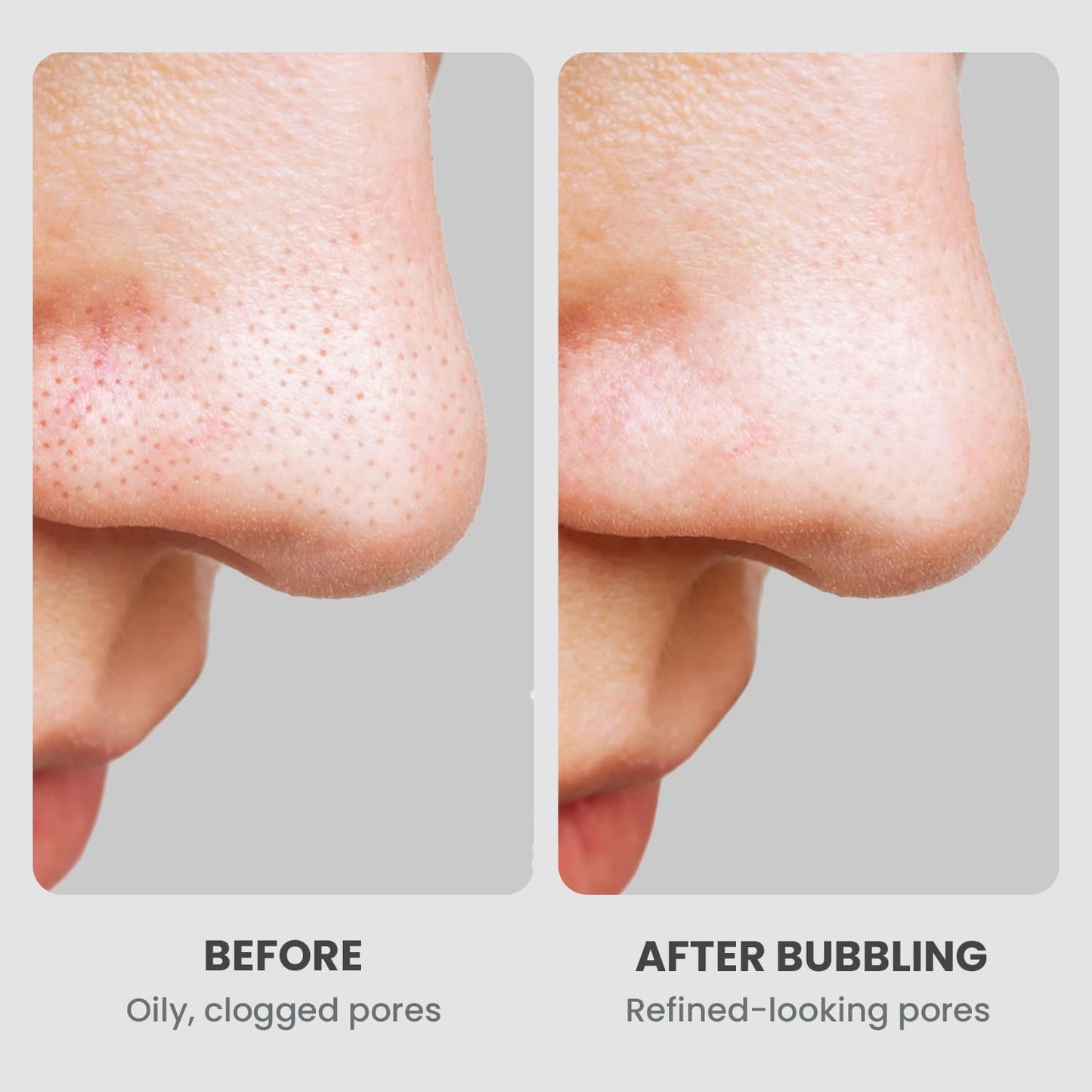 GLAM UP Clean Bubbling Carbonated Clay Mask for Face, Easy-Wash Off Pack, Deep Cleansing, Refreshing Skin Clay Mask, Korean Vegan Skin Care 135ml (4.56 Fl Oz)