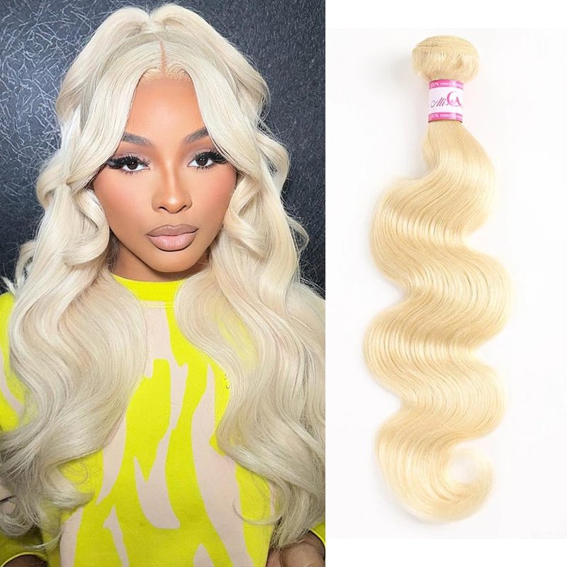 613 Body Wave Blonde Human Hair Bundles - 100% Unprocessed Brazilian Virgin Hair | 12 Inch, 12A Grade