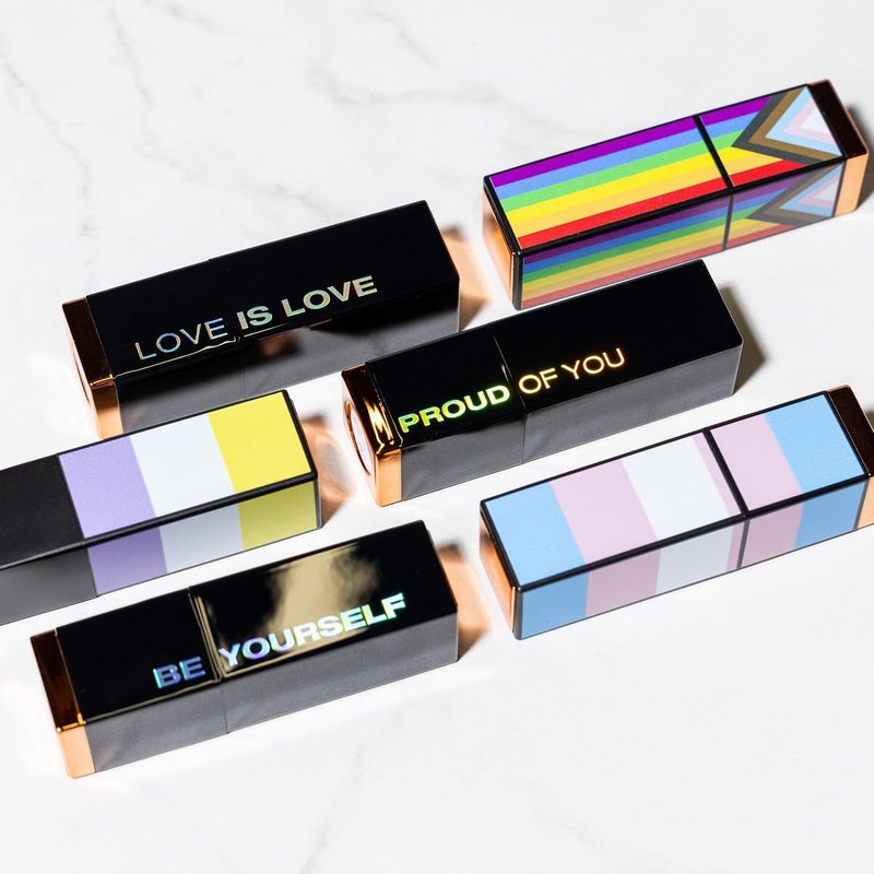 Kandi Koated Proud of You Pride Lipstick Collection - Special Edition Commemorative Set | Creamy Lipstick Set | Rich Color, Paraben-Free, Cruelty-Free Formula | Beauty & Makeup