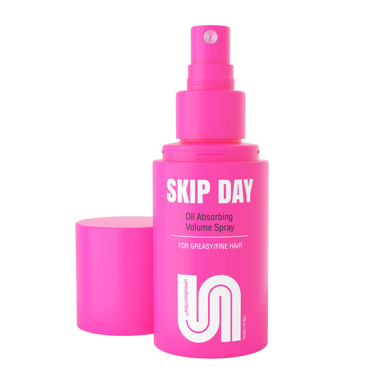 Unsubscribe Skip Day Oil Absorbing Volume Spray - Post-Workout Dry Shampoo Alternative for Women - Oily and Fine Hair - Hair Refresher Spray - Adds Weightless Volume - No White Residue - 1.75 fl oz