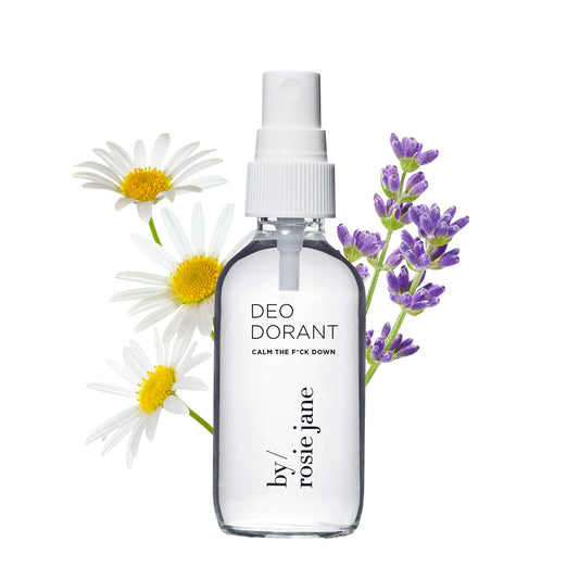By Rosie Jane Chill Out Deodorant - Aluminum-Free Natural Deodorant Spray - Enriched with an Essential Oil Blend & Organic Aloe Vera to Soothe Skin - Vegan & Cruelty-Free (2 Ounce)
