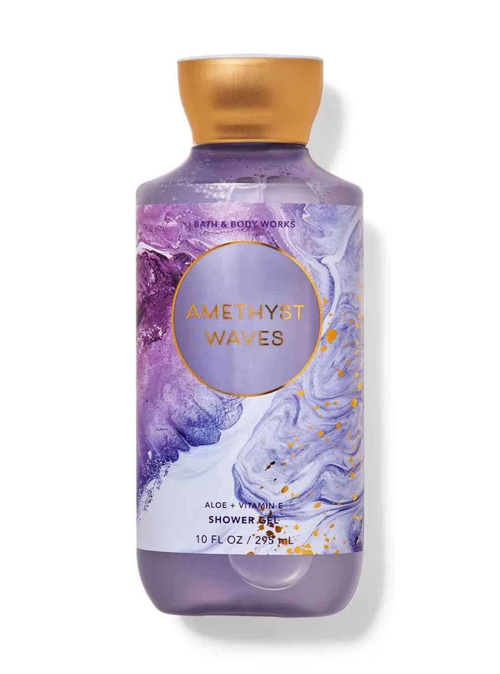 Bath & Body Works Signature Collection Shower Gel For Women 10 Fl Oz (Amethyst Waves)