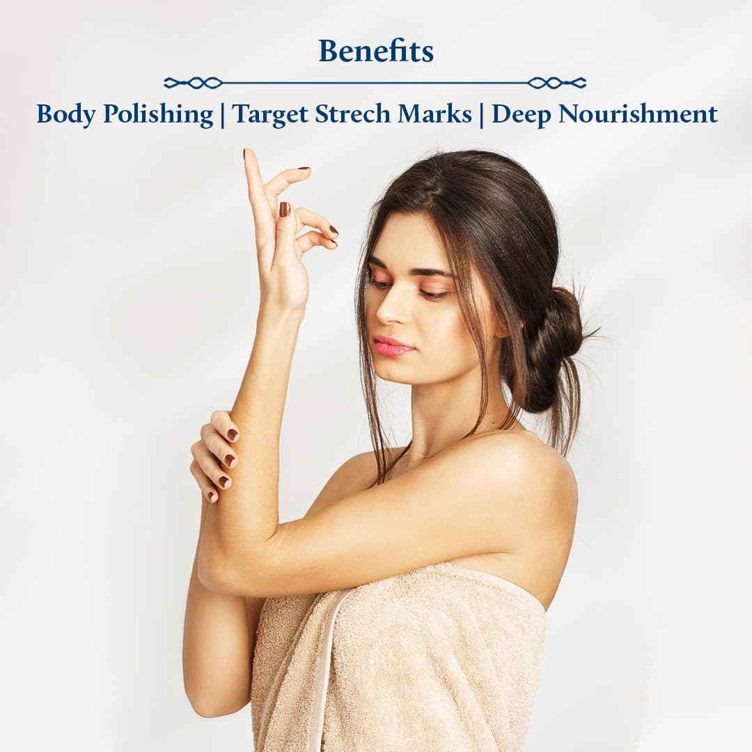 Blue Nectar Kumkumadi Body Oil for Glowing Skin | Moisturizing Oil for Dry Skin with Relaxing Aroma | Plant Based Body Oil for Women & Men (12 Herbs, 3.4 fl oz)