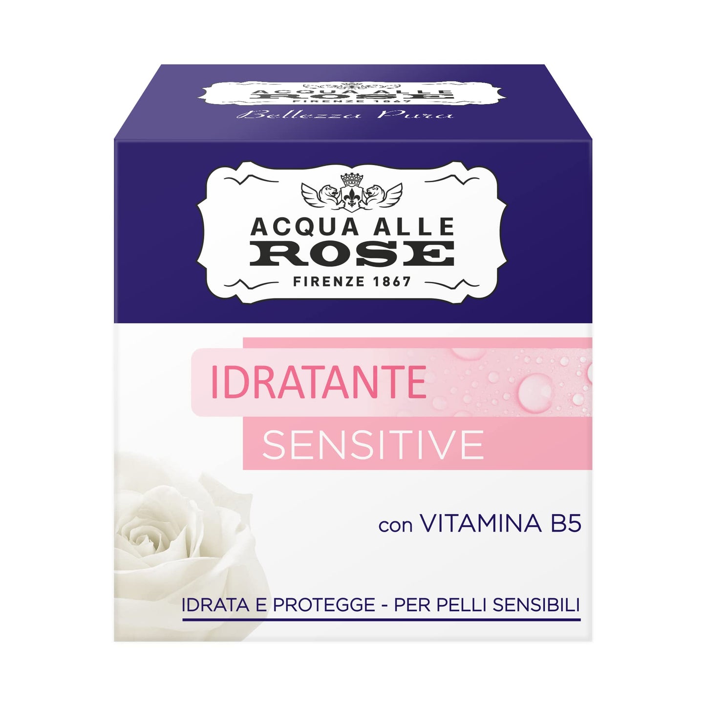 Roberts:"Acqua alle rose" Moisturizing Lenitive Face Cream 50ml 1.69fl.oz [ Italian Import ]