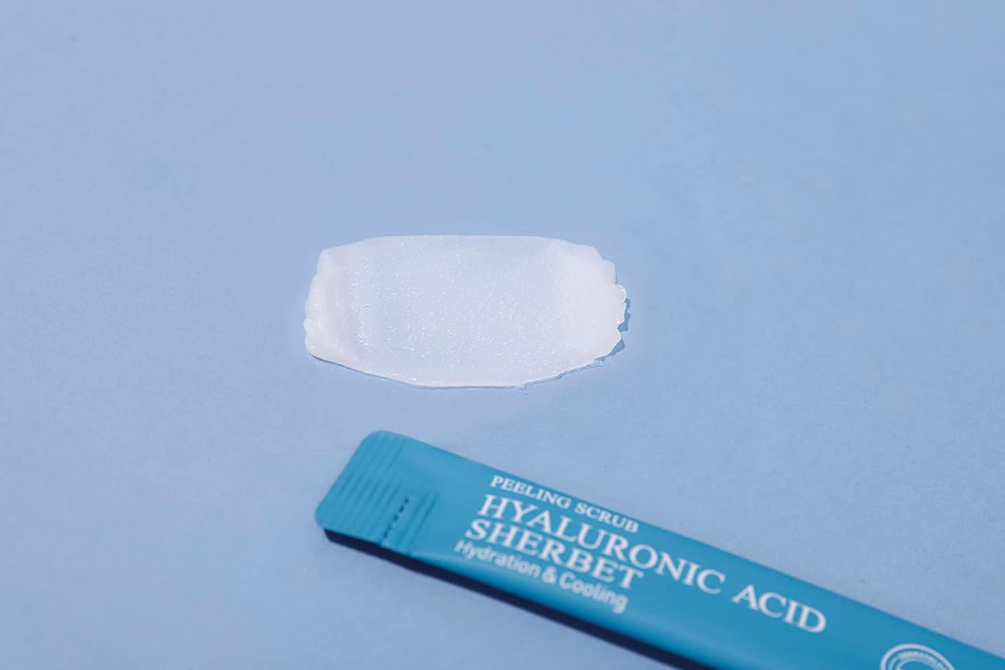 MIZON Peeling Scrub - Hyaluronic Acid & Baking Powder for Gentle Exfoliation | 40 Pouches (7oz)