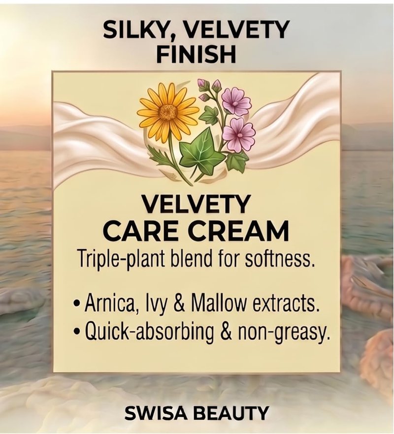 Dead Sea Botanical Foot Care Cream - Rich Eucalyptus & Aloe Vera Moisturizer for Soft Skin | 12 oz