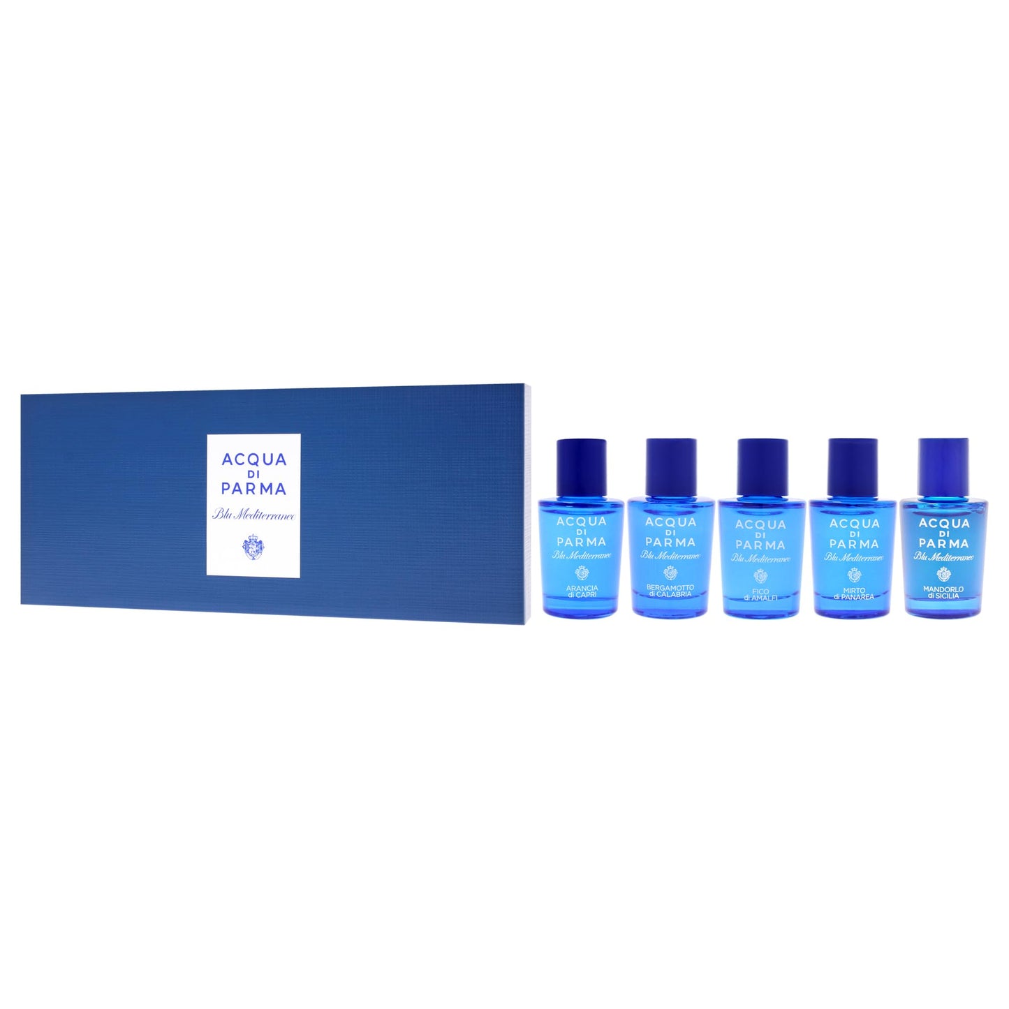 Acqua di Parma Blu Mediterraneo Mini Eau de Toilette Set 5 x 0.16oz/5mL
