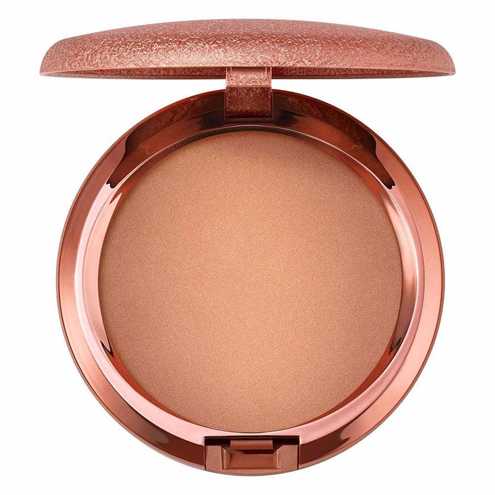 Mac Skinfinish Matte Bronzer - Sunstruck Medium Rosy Shade for a Natural Glow