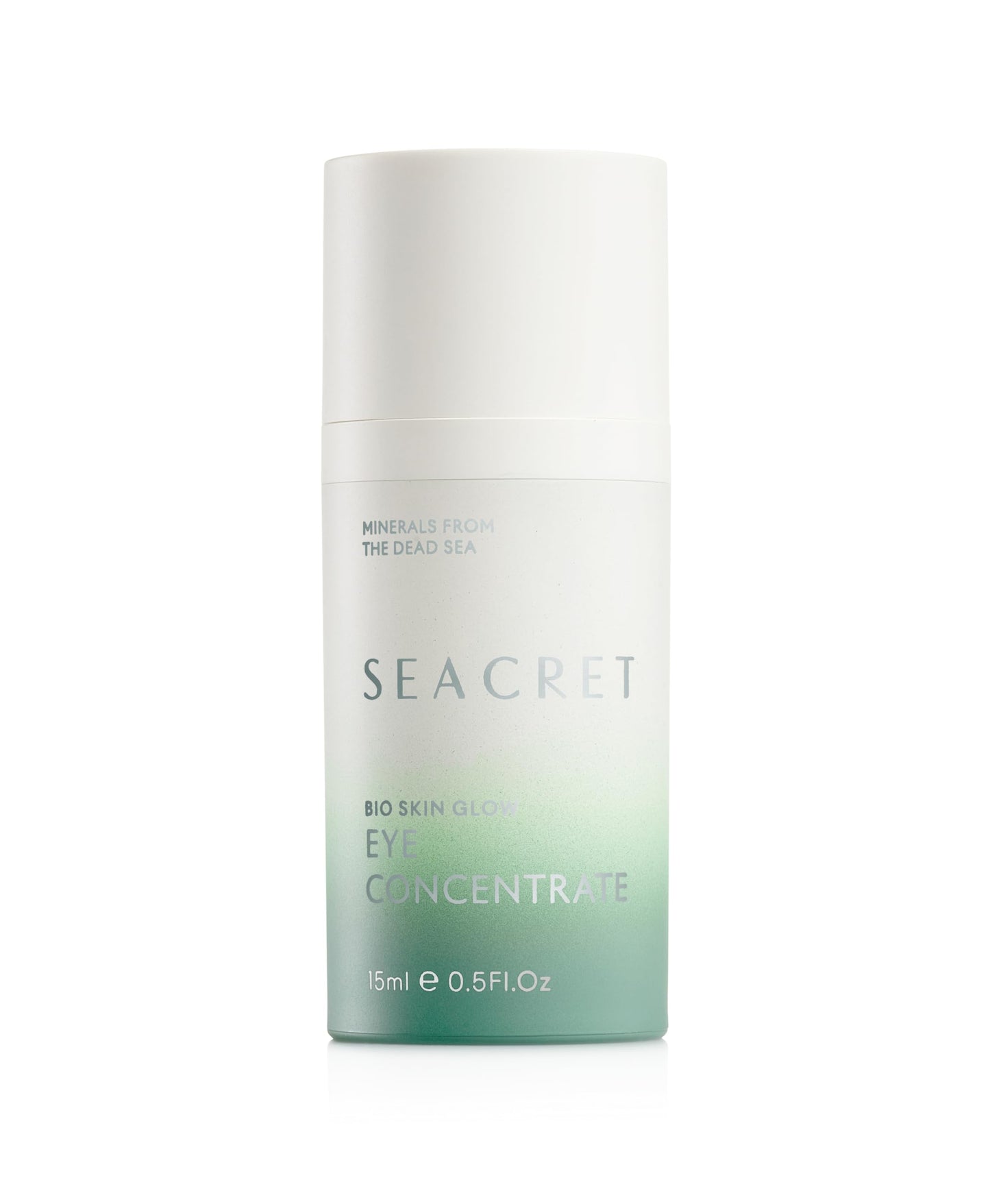 SEACRET Bio Skin Glow Eye Concentrate - Peptide Eye Cream for Dark Circles, Puffiness & Wrinkles - Barrier Repair, Fragrance-Free, Vegan, 0.5 Fl Oz / 15 ml