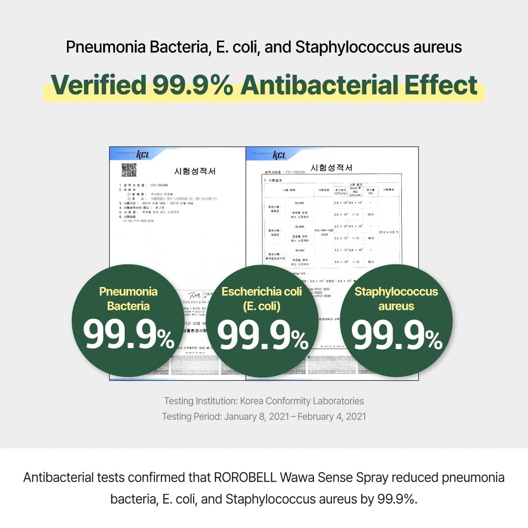 ROROBELL Oral Care Mouth Freshener Spray - Fights Bad Breath | 1/3 Fl Oz (Pack of 3)