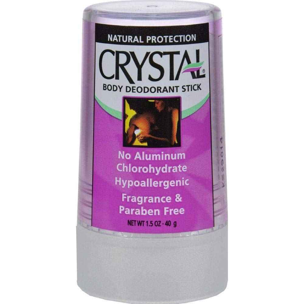 Crystal Body Deodorant Travel Stick, Unscented 1.5 oz (Pack of 5)