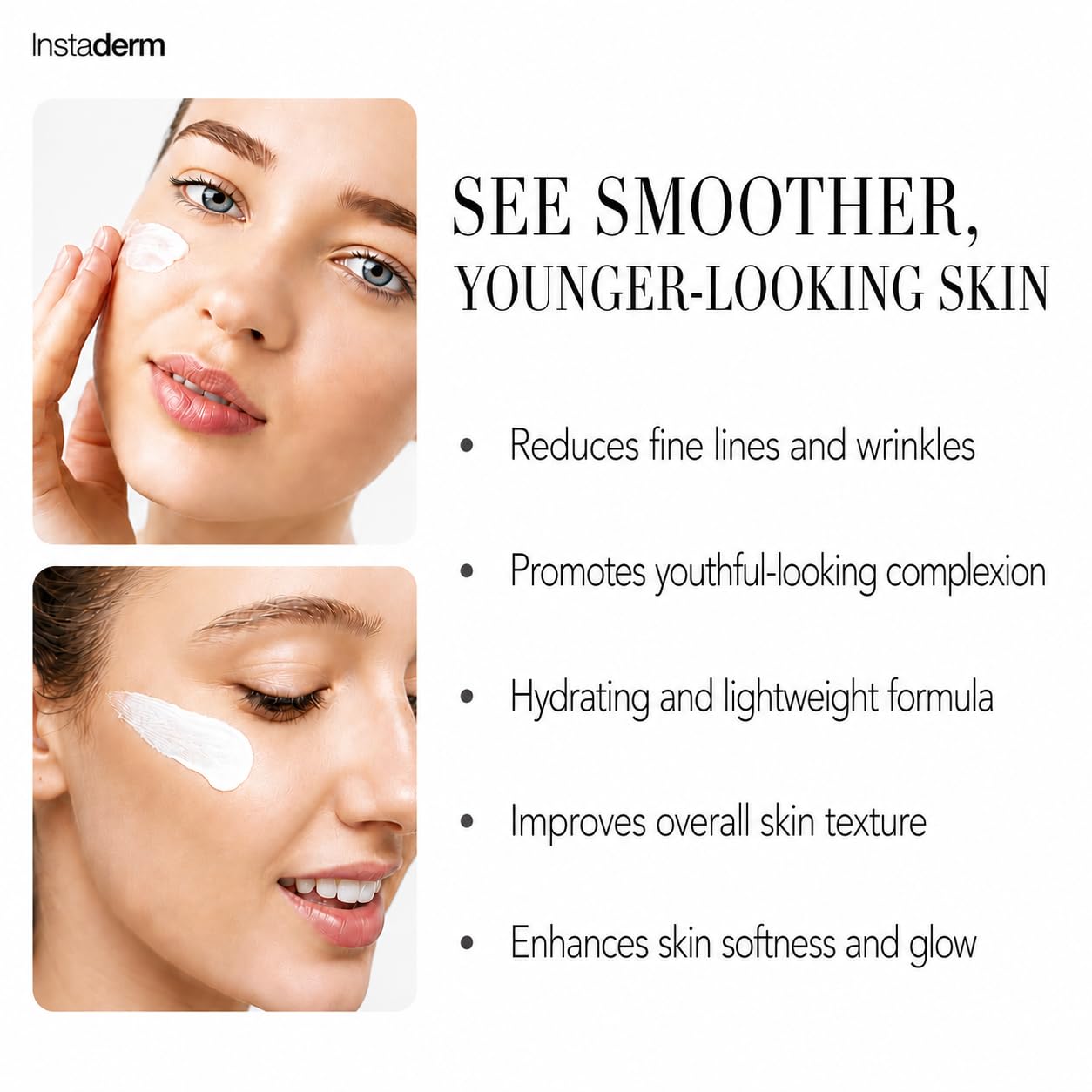 Glycolic Acid 15% Anti-Aging Wrinkle Cream- Reduces the Appearance of Fine Lines, Wrinkles, Age Spots, Dark Spots. Exfoliates, Smoothes Skin Texture, Tone & Improves Dull Looking Complexion.