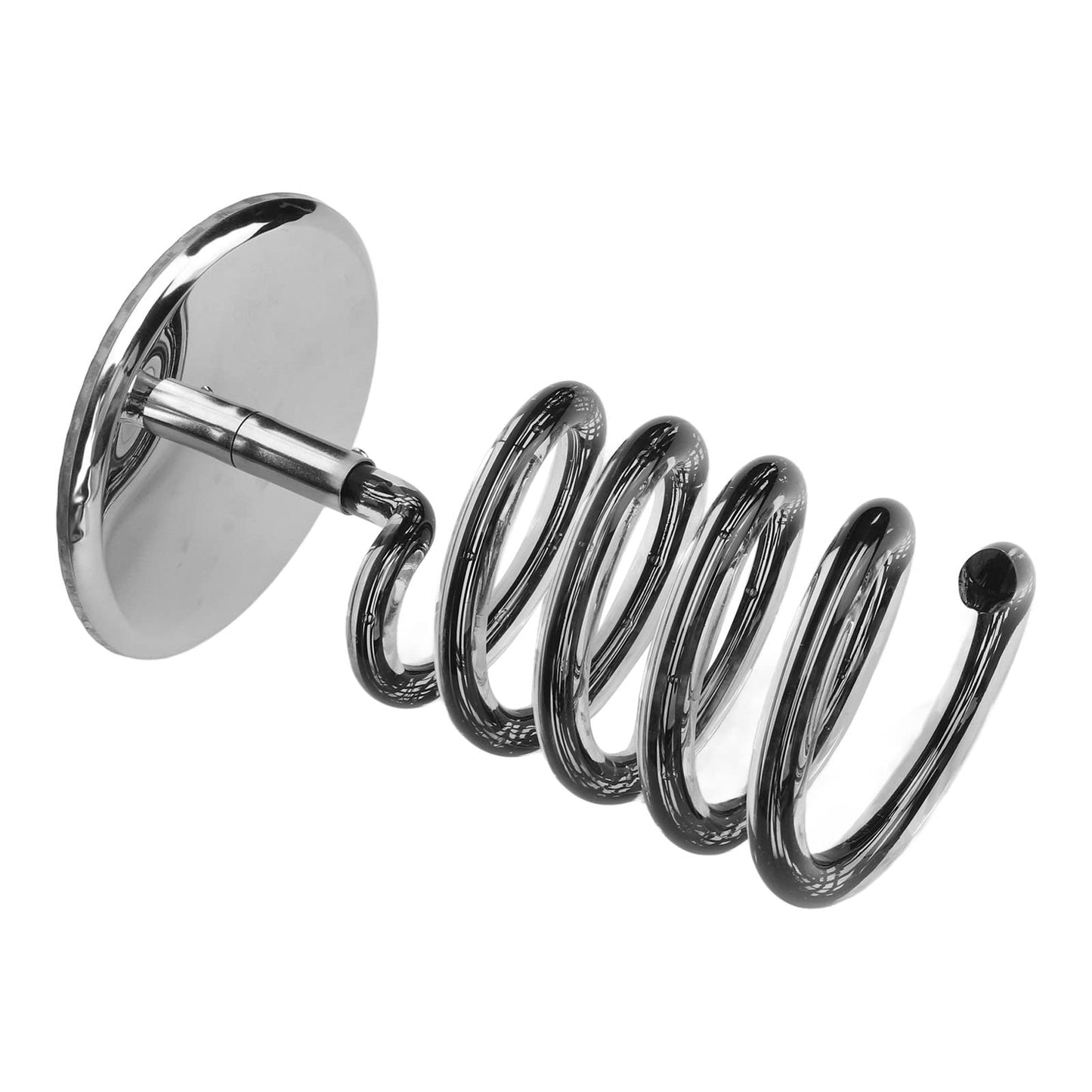 Spring Hair Blower Holder Dryer Hanging Rack Spiral Stand Styling Station Hair Dryer Stand Curling Iron Holder Brush Organizer Flat Blow Hands Free