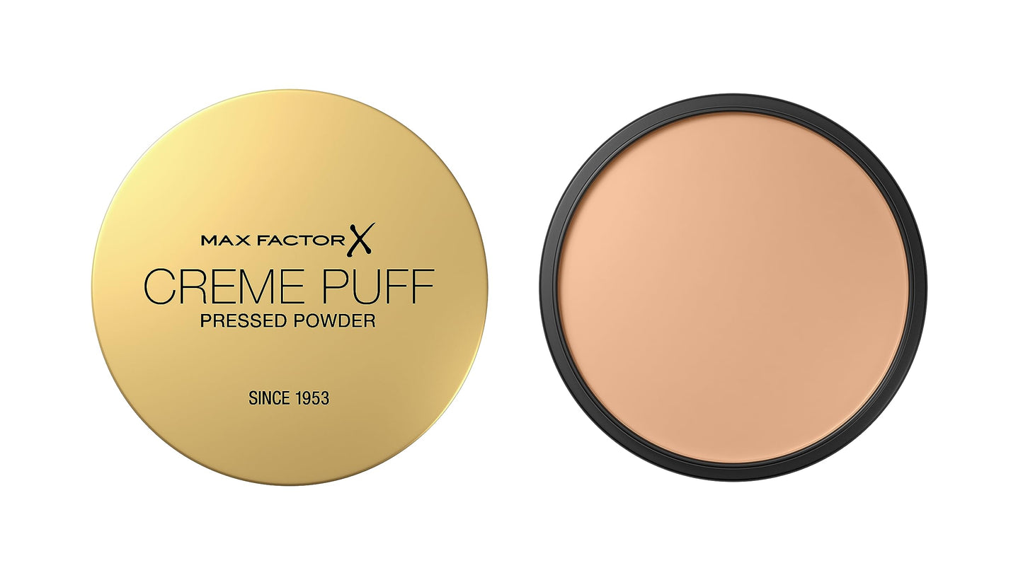 Max Factor Crème Puff Pressed Powder, 50 Natural, 14g