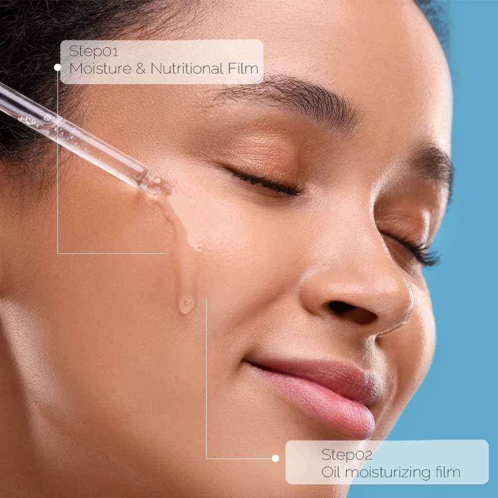 PRETTYSKIN Jeju Tangerine Vitamin C Ampoule 1.75 fl.oz.| 11-Vitamin Complex + Panthenol + Niacinamide + Adenosine | Lightweight Hydrating & Calming Korean Serum for Sensitive Skin