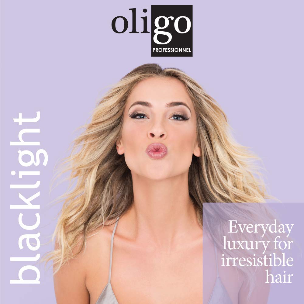 Oligo Professionnel - Backlight Nourishing Shampoo - Sulfate free shampoo for blondes - Vegan - For Color Treated Hair - Hydrating formula with Argan oil - 8.5 oz