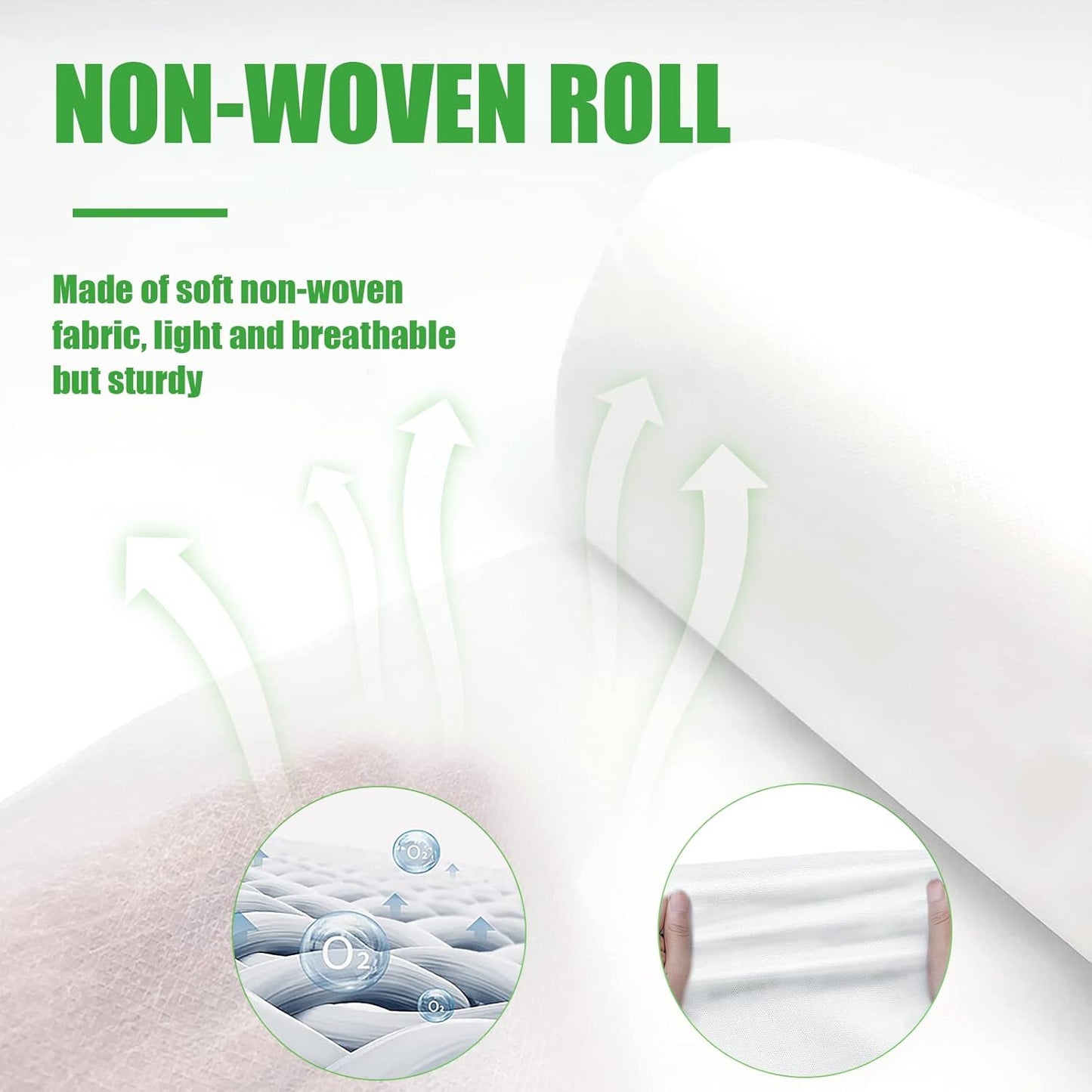 Disposable Non-Woven Bed Sheets - Waterproof Spa & Massage Table Covers | 31" x 70", 50 Pcs Roll