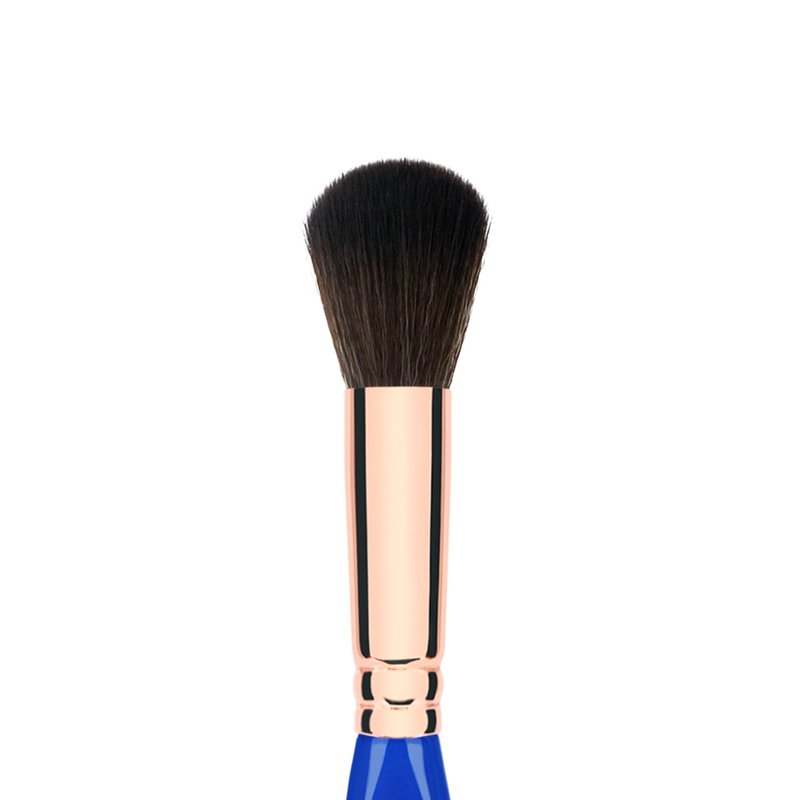 Bdellium Tools Professional Makeup Brush - Golden Triangle 945 Contour - With All Vegan and Soft Synthetic Fibers, For Apply, Blend or Contour (Blue, 1pc)