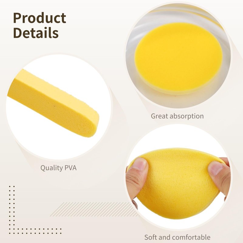 600 Pcs Compressed Facial Sponges for Estheticians - PVA Makeup Sponges Compact and Soft, Ideal for Daily Skincare and Makeup Application