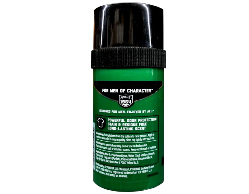 BRUT Classic Round Stick Deodorant 2.7 Ounces (Pack of 4)