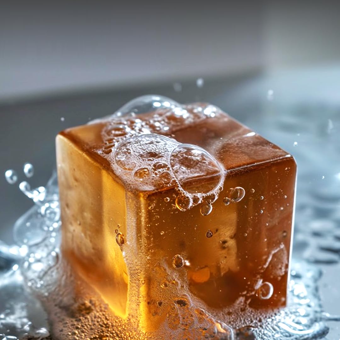 Alaskacube Deo Wood Shower Bath Soap Bar Luxurious Sandalwood Woody Scent Eliminates Body Odor Long Lasting Rich Foam | Body Wash, Shampoo, Deodorant for Men Women Luxury Perfumed Perfect for Gift