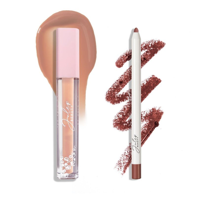 Julep So Plush Plumping Lip Gloss - High-Shine Hydrating Lip Color | Non-Sticky Formula with Vitamin E - Spiced Clove
