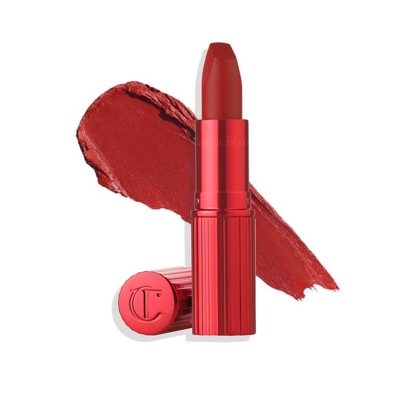 Charlotte Tilbury Matte Revolution Lipstick - Long Lasting, Matte Lipstick with Buildable Color & Lip-Loving Ingredients - Creamy, Easy to Blend Formula - Mark Of A Kiss