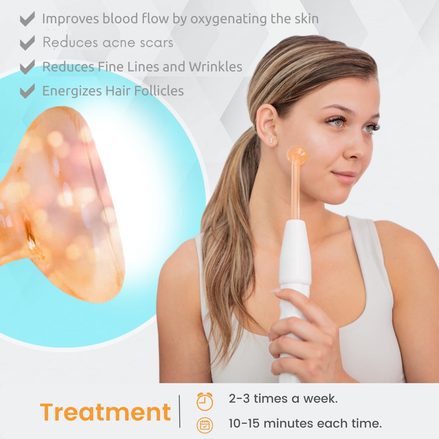 DermatiPrem High Frequency Wand
