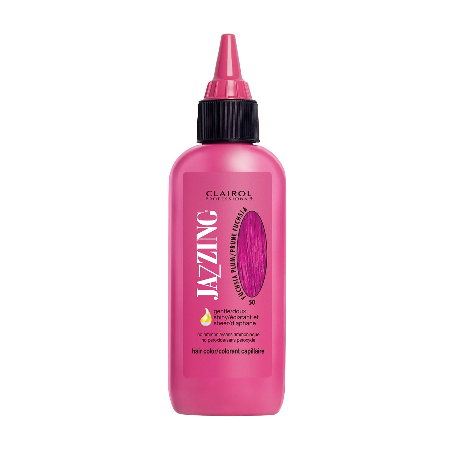 Clairol Professional Jazzing Semi-Permanent Hair Color, No.050 Fuschia Plum, 3 Fl Oz