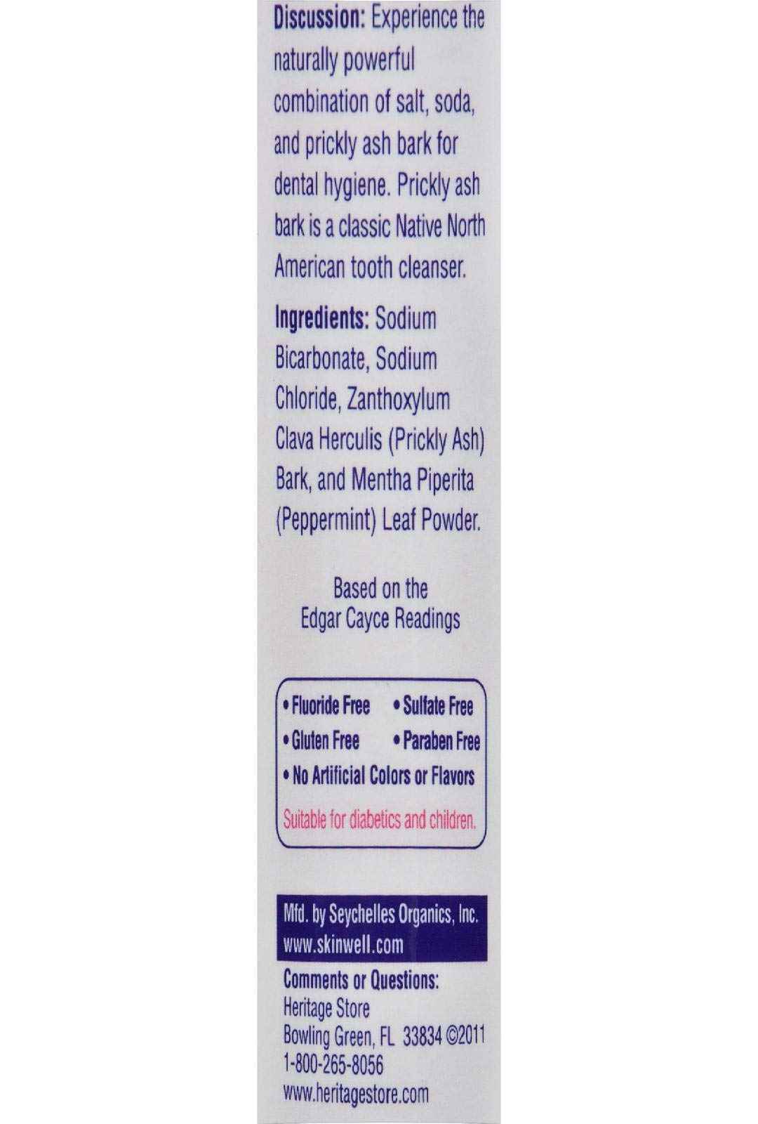 HERITAGE STORE Ipsab Tooth Powder, 4 OZ