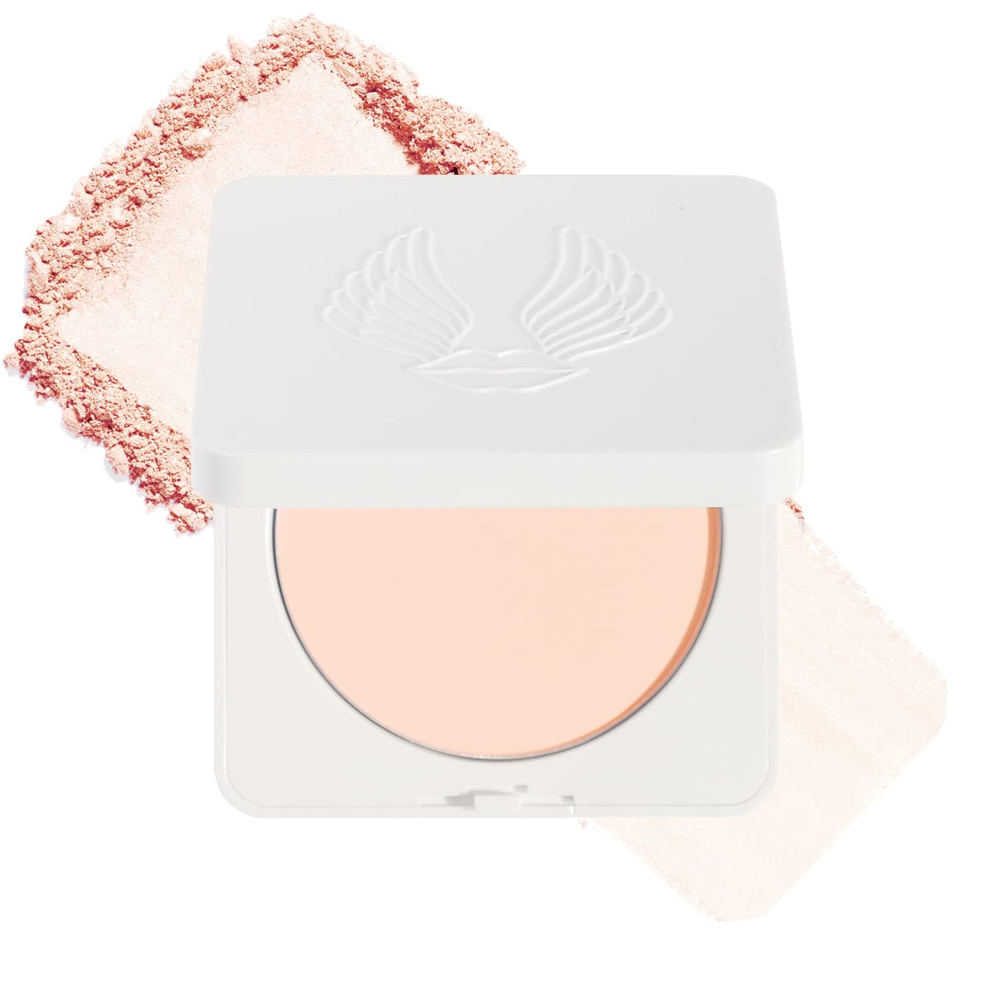 True + Luscious Sheer Halo Complexion Powder | Talc-Free Mineral Pressed Powder Foundation for Oily Skin Oil Control Matte Finish with Kaolin Clay Vegan Cruelty-Free Natural Glow 0.32 oz | Porcelain