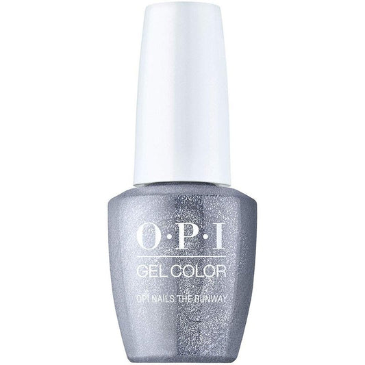 OPI GelColor, OPI Nails the Runway, Gray Gel Nail Polish, Milan Collection, 0.5 fl oz