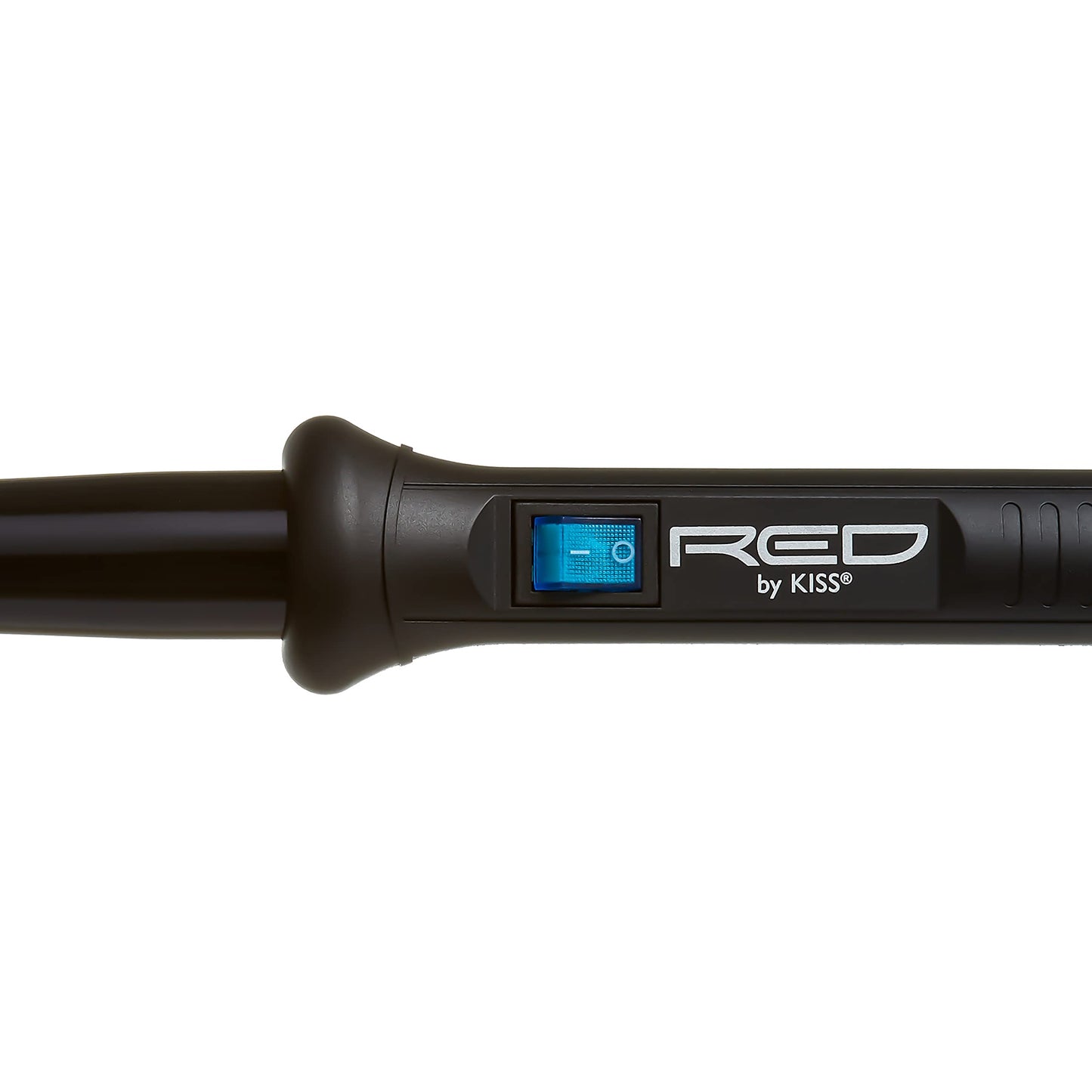 Kiss Products Red Tapered Curling Wand, 1"-1/2", 1.2 Pound