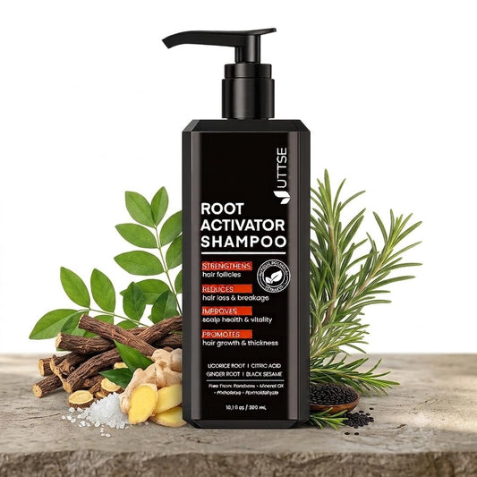 Root Activator Shampoo for Men: Hair Thickening Shampoo for Hair Loss and Thinning Hair