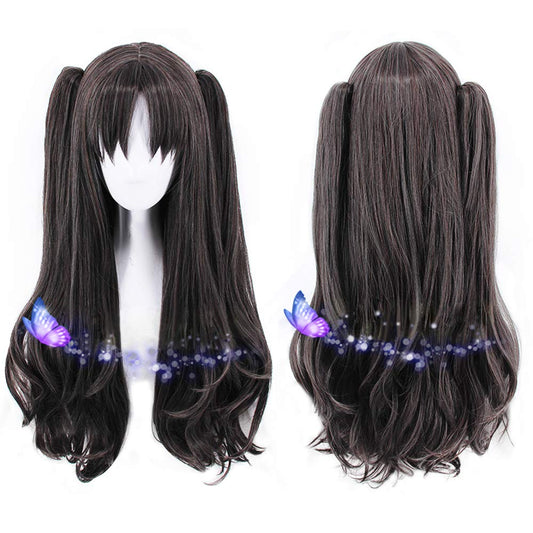 magic acgn Long Wave Color Mixing Rin Tohsaka Fatestay night Lolita Cosplay Wig Halloween Wig
