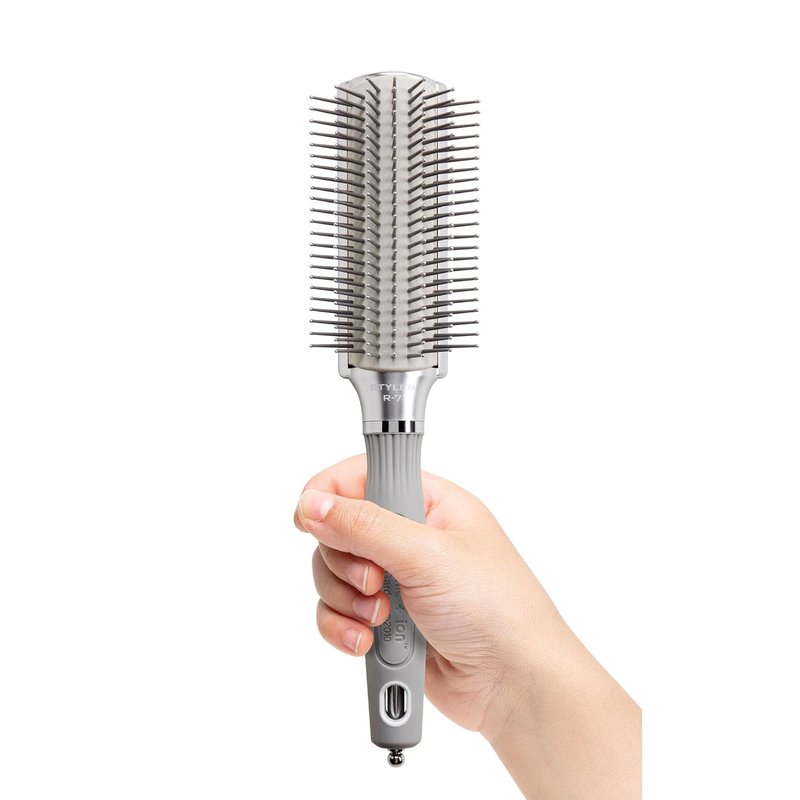 Olivia Garden Ceramic + Ion XL Pro Hair Brush - Paddle Brush for All Hair Types | Smooths & Adds Shine