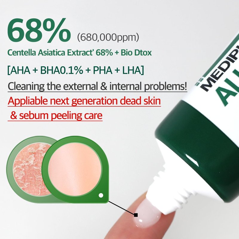 MEDIPICKME Centella Asiatica Soothing Gel Cream – 68% Madagascar Cica Madecassoside Daily Moisturizer for Sensitive Skin – Calming Face Cream with Ceramide – Fragrance Free Korean Skincare