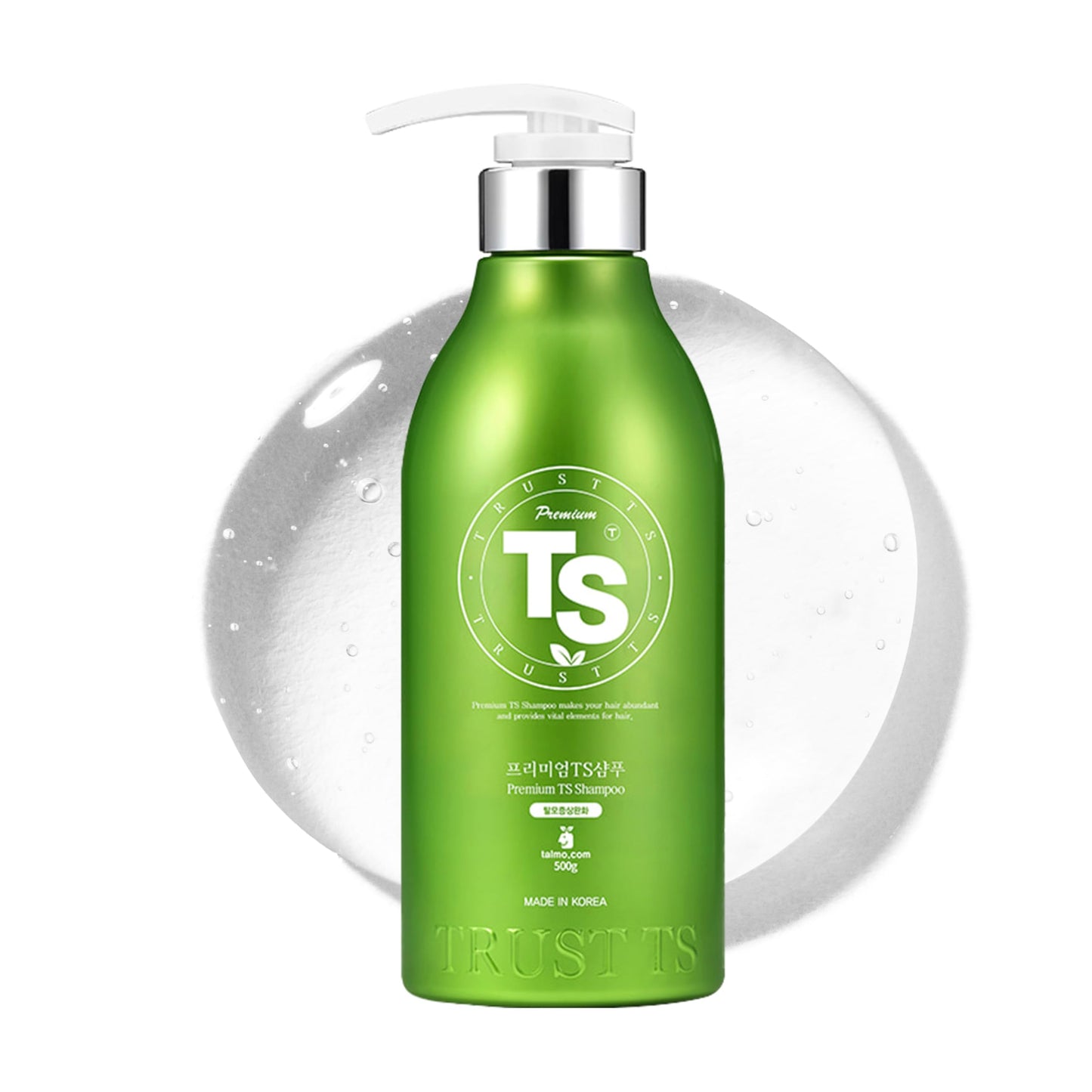 Premium TS Shampoo for Thinning Hair & Hair Loss Care(17.6 Fl Oz) | Best Korea Shampoo | LAVENDER Scent with Essential Oil & Biotin & Natural Ingredients | Men & Women