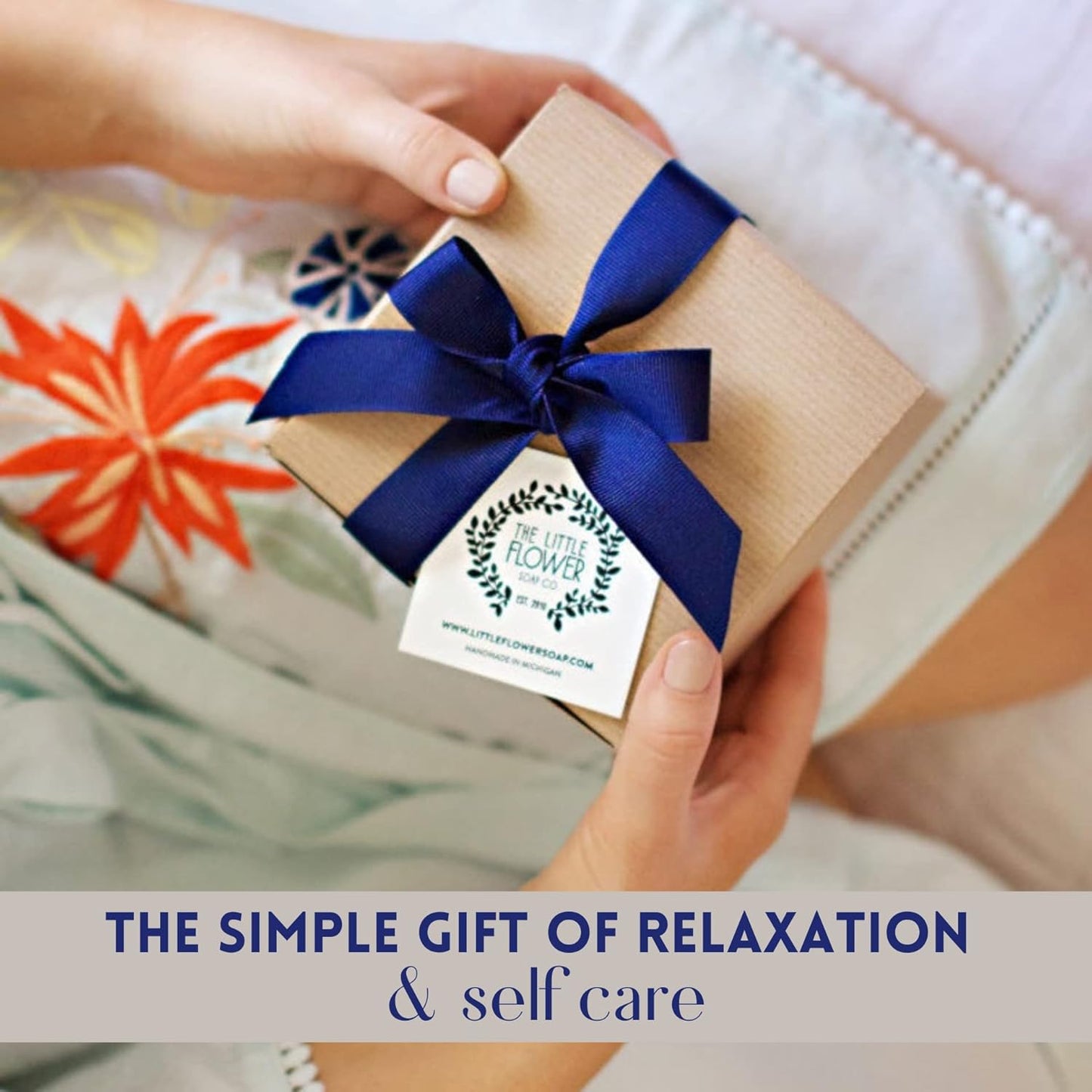 Relaxation Spa Gift Set for Women - Perfect Self-Care Box for Wife, Daughter, Sister, Grandma | Handmade Essentials
