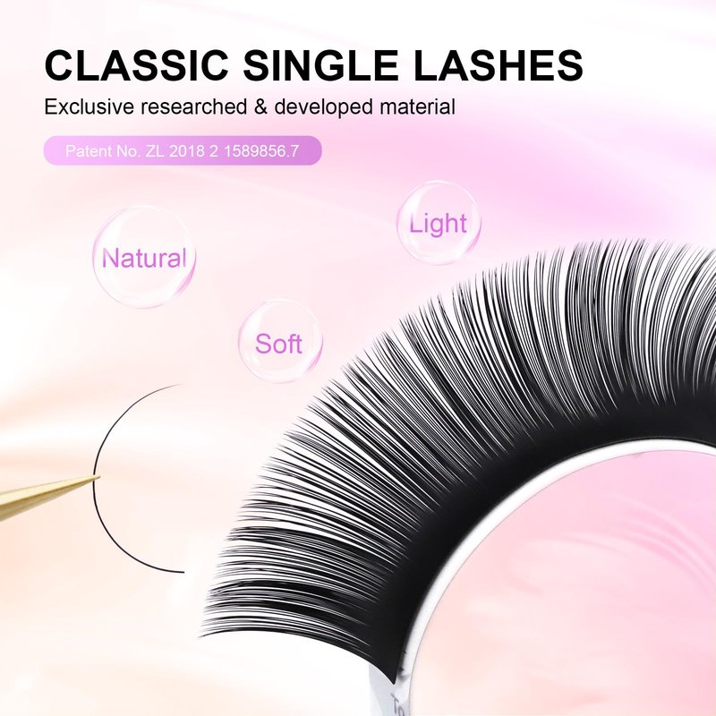 NAGARAKU Eyelash Extensions Classic J B C D N LC LD L DD CC LB Curl 0.03-0.20 Thickness 5-17mm, Matte Black Individual Lashes Professional Supplies for Lash Techs (0.15-C 7-15mm Mix 5 Trays)
