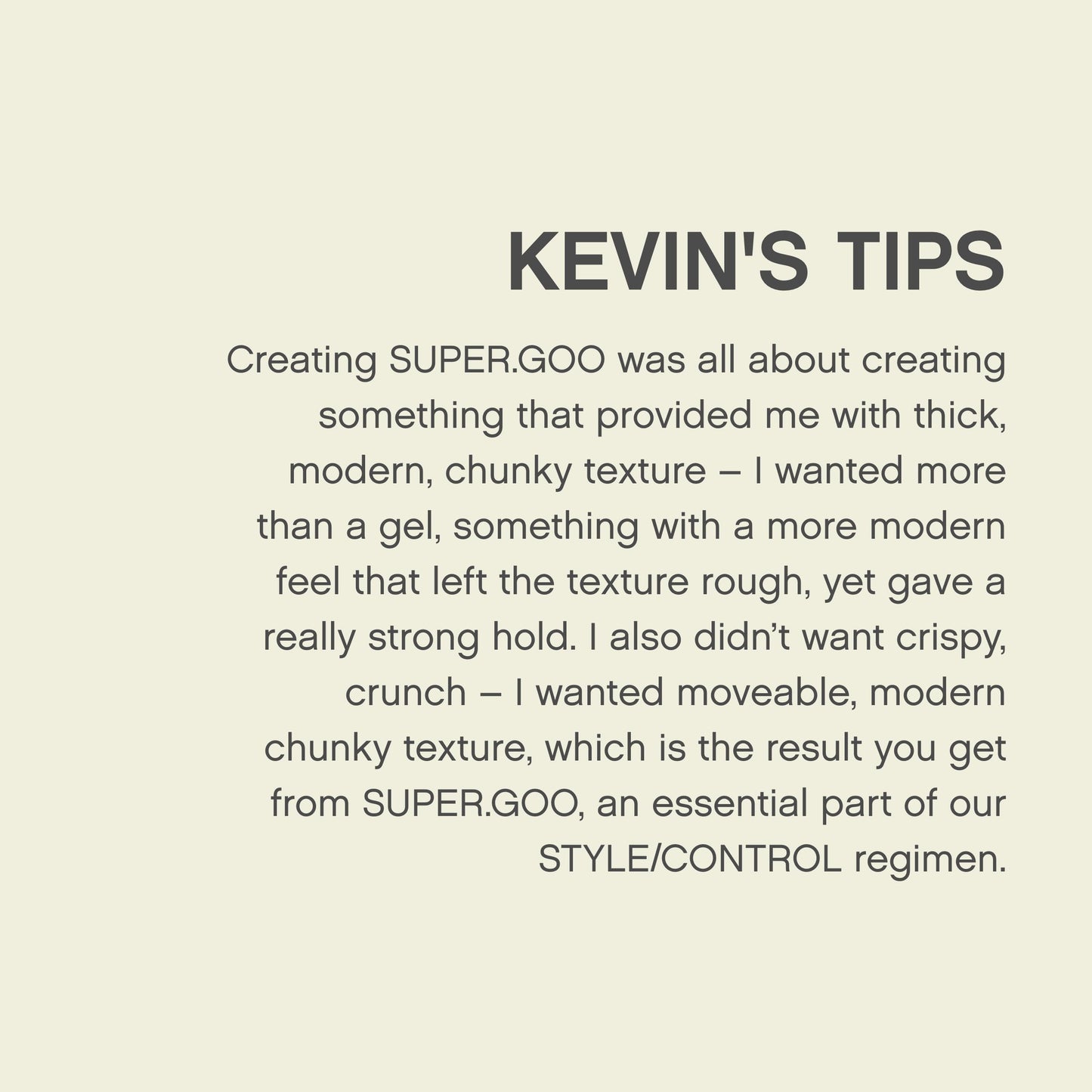 KEVIN.MURPHY SUPER.GOO - Sculpting Rubbery Gel - For All Hair Types - Curl Enhancer - Natural Finish & Firm Hold Hair Gel - Water Soluble - Paraben Free - 100 g / 3.5oz