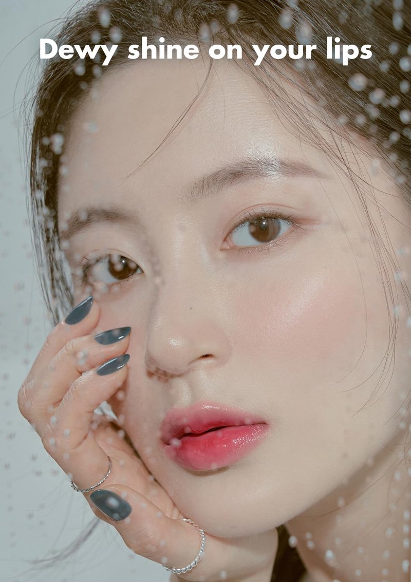 rom&nd DEWY·FUL Water Tint | 13 CUSTARD MAUVE | Hydrating, Non-Sticky Lip Gloss for Sheer, Long-Lasting K-Beauty Dewy Finish