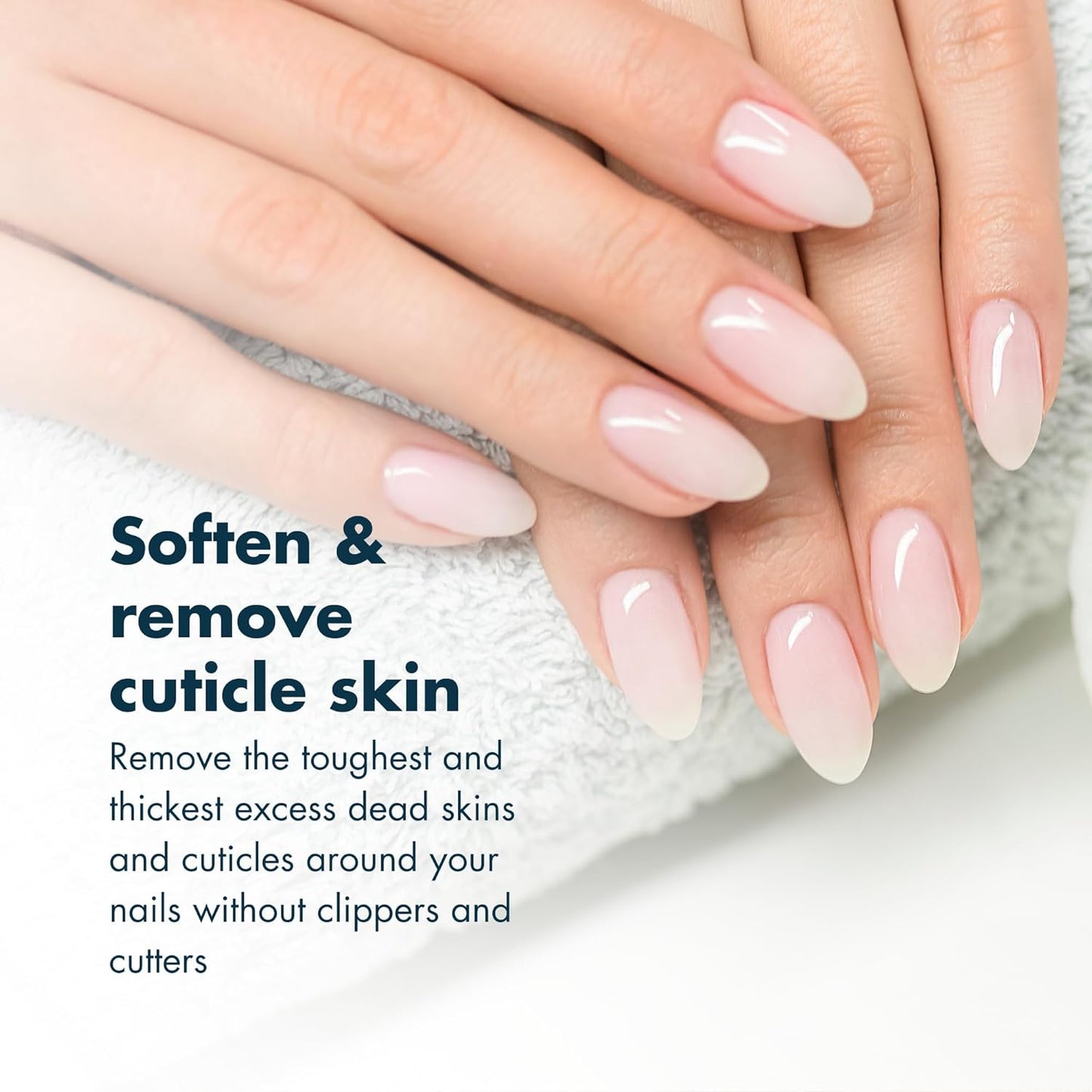 Instant Cuticle Remover Gel - Professional 15-Second Softener for Hand, Foot & Nail Care | 8oz Bottle