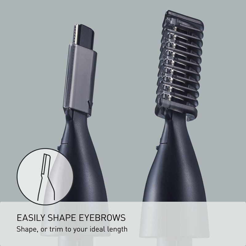 Panasonic MultiShape Facial Detail Shaver Trim Set Attachment, Eyebrow Trimmer, Beard Detail Trimmer, and Detail Shaver, Wet/Dry, Add to MultiShape Grooming System, Easy-Clean Tool - ER-CDT1-A